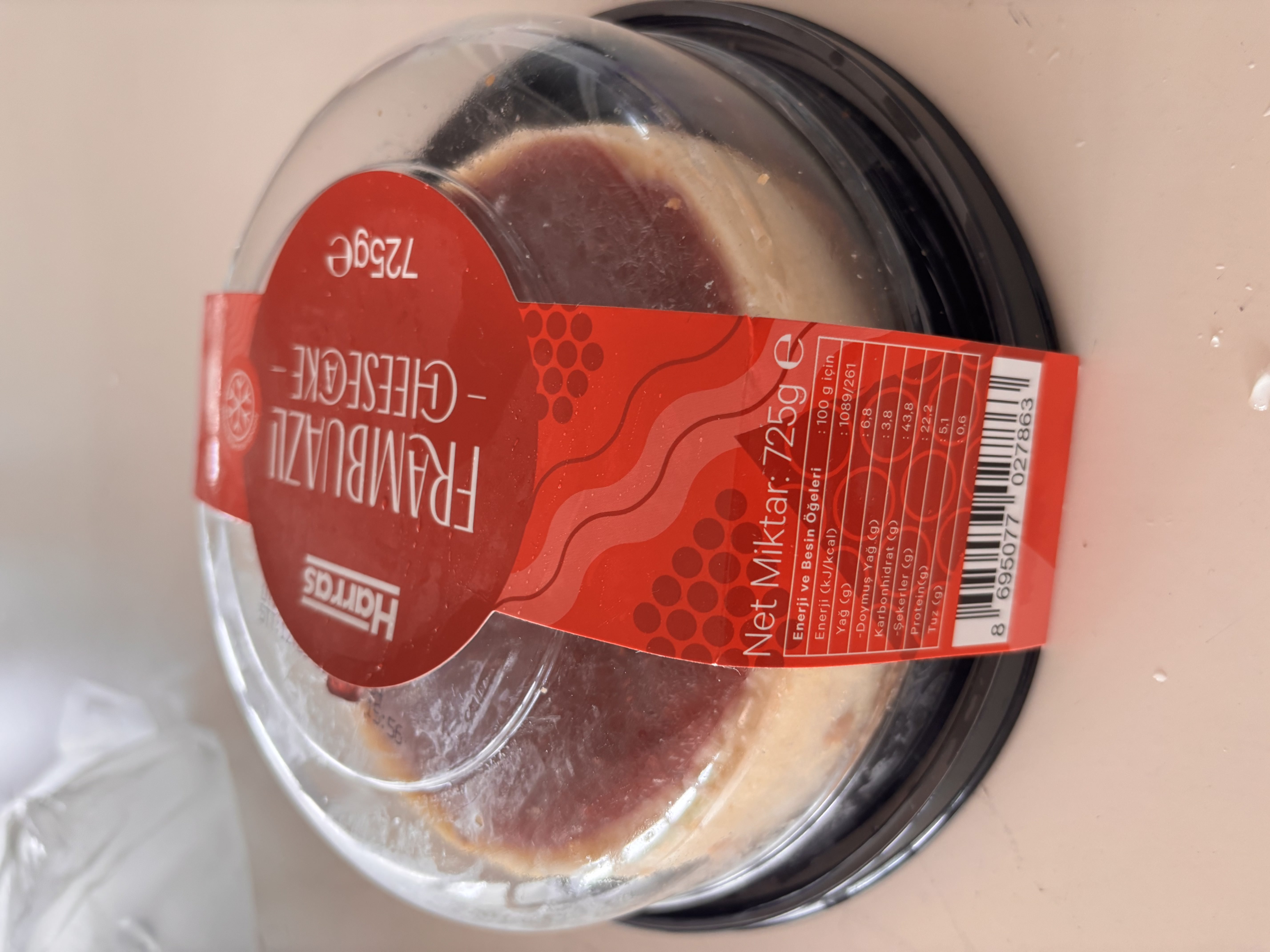 Harras Frambuazlı Cheesecake görsel 2