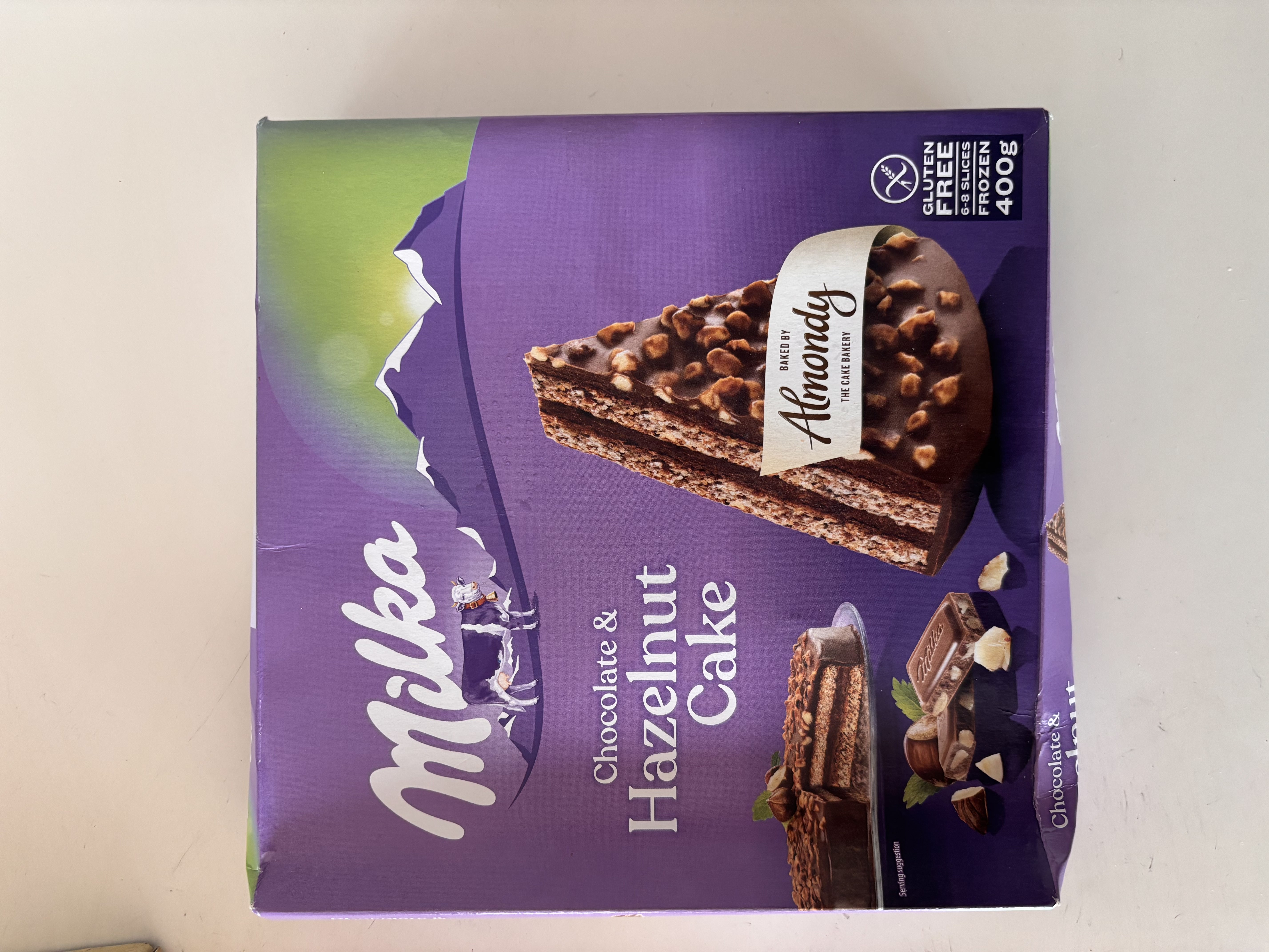 Milka Hazelnut Cake