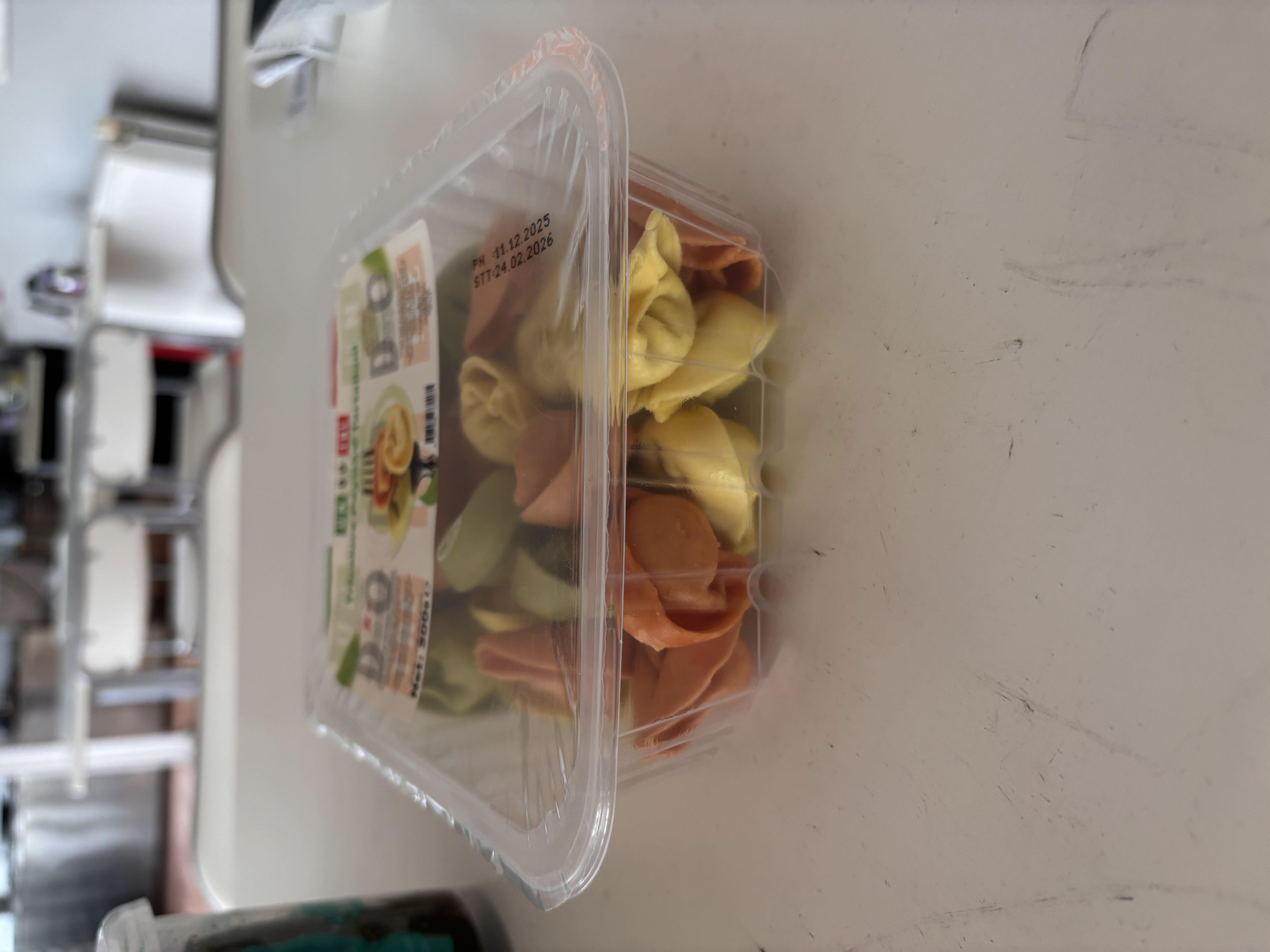 Undotre Tricolore Peynirli Tortelloni görsel 2